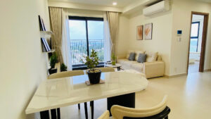 CHO THUÊ CĂN HỘ 2 PHÒNG NGỦ 61M2 CĂN GÓC 2 VIEW MIDORI PARK  THE GLORY – THÀNH PHỐ MỚI BÌNH DƯƠNG
